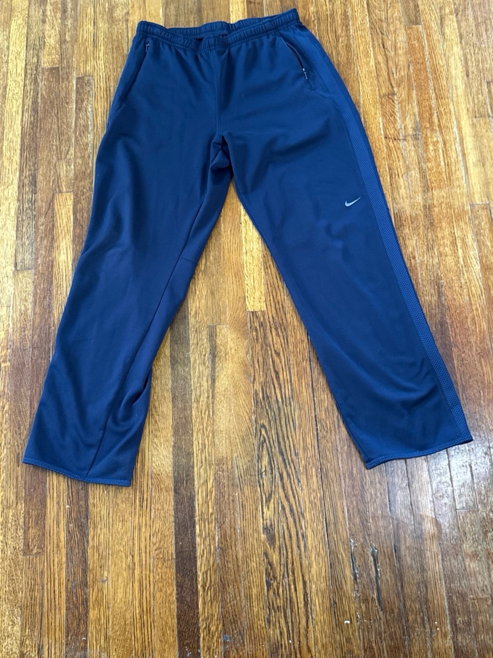 Nike Vintage Men’s Navy Athletic Track Pants
